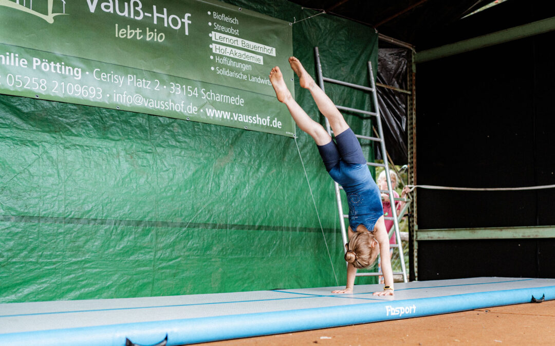 Akrobatik Workshop – Anfänger*innen mit Vorkenntnissen (ab 8 Jahre)